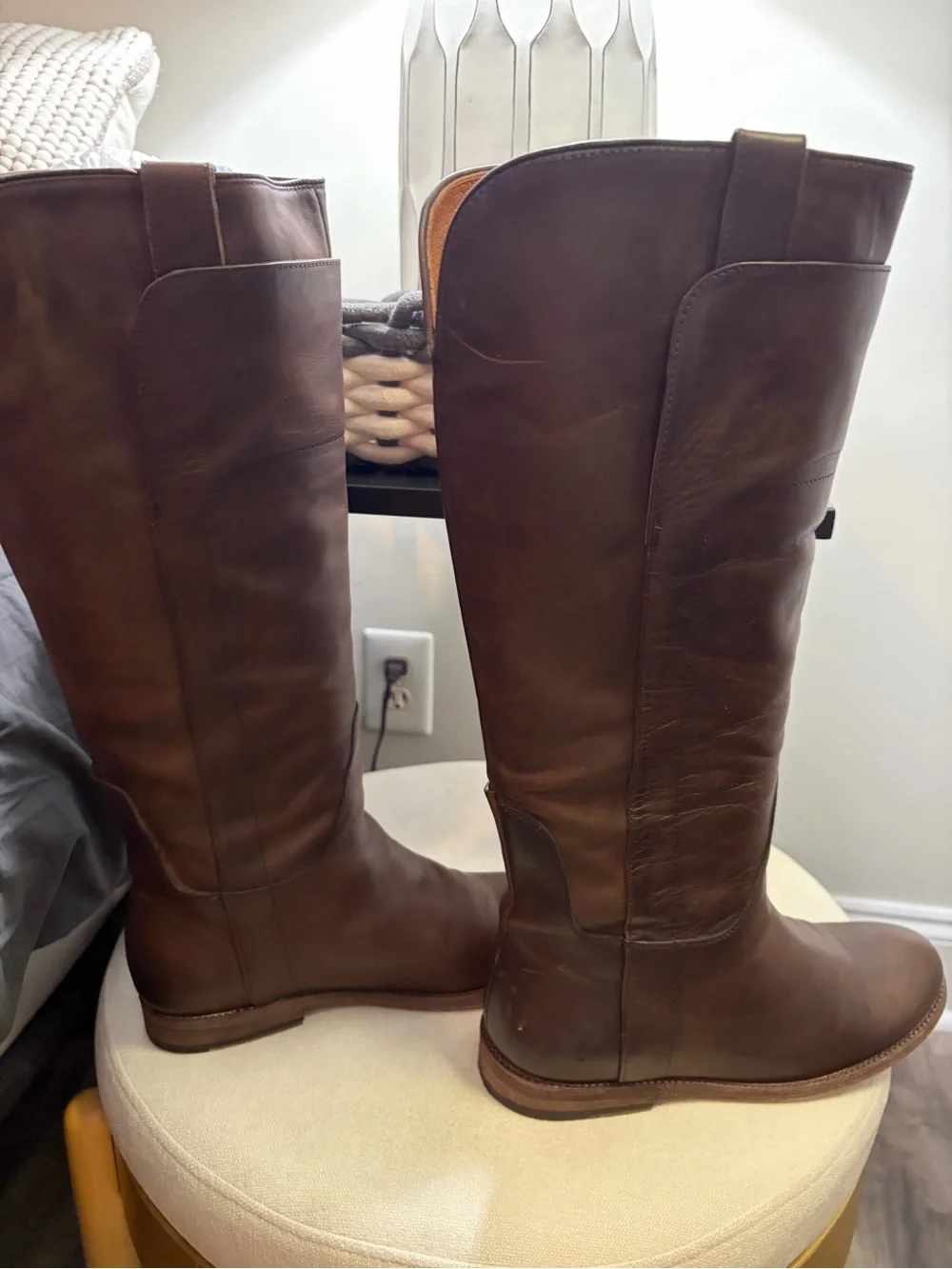 Frye Slate (more brown) Paige Tall Riding Boots